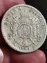 5 франка 1868 год, Наполеон с венец, сребро, тегло 25, 00 гр, проба 900/1000, снимка 7