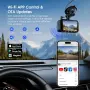 Avylet 4K/2.5K+1080P Видеорегистратор за автомобили отпред и отзад, снимка 4