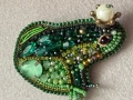 Ръчно изработена брошка , снимка 2