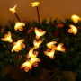 Соларни LED лампи за декорация „Пчелички“ – 10 броя в комплект, водоустойчиви 4987, снимка 1