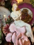 Franklin Mint Sculpture Figurine “Lady Rose” художник Jegou изработена през 1988 Код P2169, снимка 8
