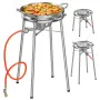 HOMELUX комплект за паеля с модулен газов котлон и тиган 41 cm, снимка 5