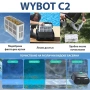 Безкабелен робот за басейни Wybot C2, Двойна филтрация, Почиства до 180 мин/200 м2, снимка 12
