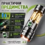 Мощен прожектор къмпинг лампа LED фенер USB зареждане за лов риболов къмпинг туризъм палатка, снимка 3