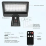 Комплект 2 соларни LED лампи с датчик и дистанционно, снимка 3