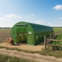 Голяма оранжерия - идеална вентилация и здрава конструкция 8 × 3 × 2 м, снимка 1