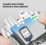Велокомпютър GEOID CC600 + два сензора CS600 + стойка и калъфче и фенерче, снимка 7