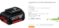 Kосачка с две батерии и зарядно. Bosch Professional GRA 18V2-46, снимка 16