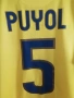 Barcelona Puyol Nike 2008-2009 оригинална жълта тениска фланелка Барселона Карлес Пуйол, снимка 4