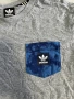 Adidas Originals мъжка тениска с джоб размер L сива оригинал, снимка 2