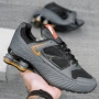  👟Nike Shox Enigma-Цвят Сиво и Оранджево, снимка 3
