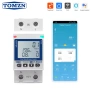 Смарт защита от пренапрежение TOMZN, напреженова защита, Smart, WiFi, снимка 1
