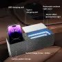 Комплект 2 органайзера за между седалките с LED осветление и USB-C, снимка 4