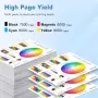 Комплект мастила съвместими с Epson 102 – 5 броя за EcoTank принтери – Black, Cyan, Magenta, Yellow, снимка 8