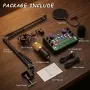 RUBEHOOW Mixer Kit с жива звукова карта, DJ контролер и микрофон, снимка 4