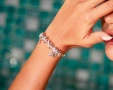Сребърен талисман 925 Pandora Infinity "Family Forever". , снимка 3