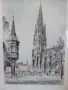 Оригинална графика 1930 Професор Фридрих Гьортис Уникална, снимка 4