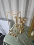 Стойка French Gold стенд за цветя за украса за сватба, снимка 9