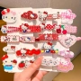 Комплект от 10 броя фиби за коса Hello Kitty., снимка 2