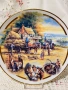 порцеланова чиния за стена , снимка 3