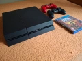 Продавам PlayStation 4 конзола 500 GB с 2 контролера и 1игра игра, снимка 2