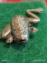 Винтидж сребърна брошка ЖАБА 🐸 Авторско ретро Арт бижу 19801, снимка 2