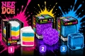NeeDoh Nice Cube - Антистрес кубче за стискане (Squishy Fidget Toy) / Nee Doh, снимка 1