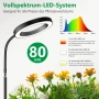 LED лампа за отглеждане на растения, пълноспектърна стойка 170 см регулируема височина 5 режима НОВА, снимка 4