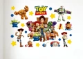 Играта на играчките Toy Story герои стикер за стена лепенка самозалепващ за детска стая, снимка 1