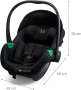 Столче за кола Kinderkraft MINK PRO 2 i Size 40 87 cm черно - НОВО, снимка 4