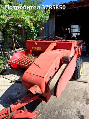 Продавам балеровачка Welger 51  , снимка 3 - Селскостопанска техника - 55273934