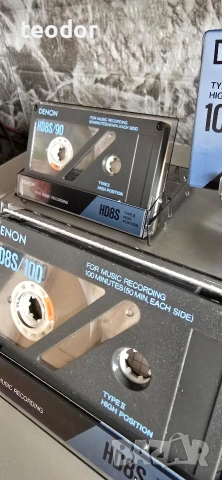 DENON HD8S аудио касети , снимка 3 - Аудио касети - 46513081