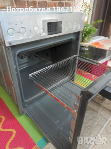 ФУРНА BOSCH с керамични котлони за вграждане, снимка 4 - Печки, фурни - 54229546