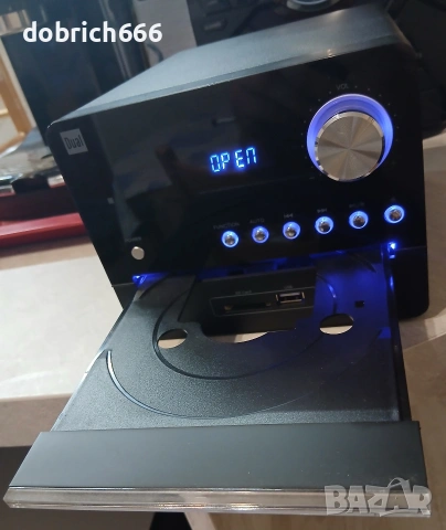 Аудио уредба Dual USB SD CD FM флашка карта памет диск радио с тонколони 25 евро, снимка 3 - Тонколони - 55245315