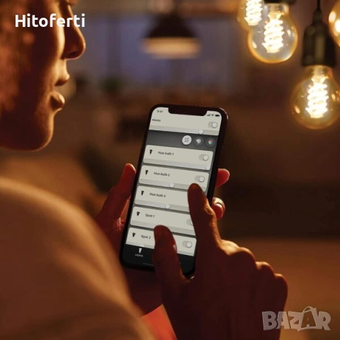 LED Smart крушка 1 бр Philips Hue 9290030519, снимка 2 - Крушки - 54875277