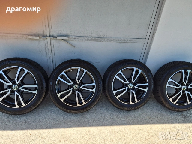 Джанти VW Alutec Germany 17 с гуми KUMHO на 1500км