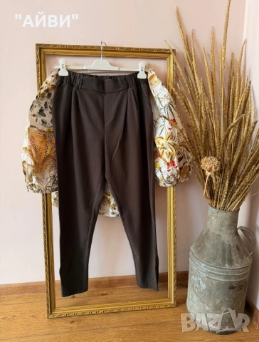 Дамски панталон KAFFE и риза H&M, снимка 4 - Панталони - 54046169