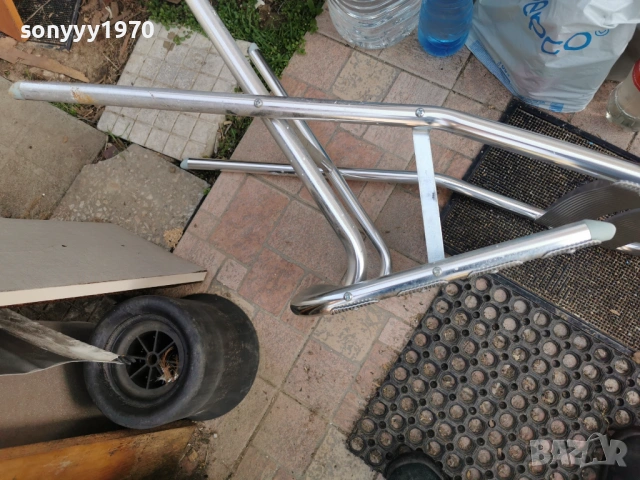 сгъваем стол-алуминиев от германия 1304261724LCHERY1, снимка 11 - Столове - 54181450