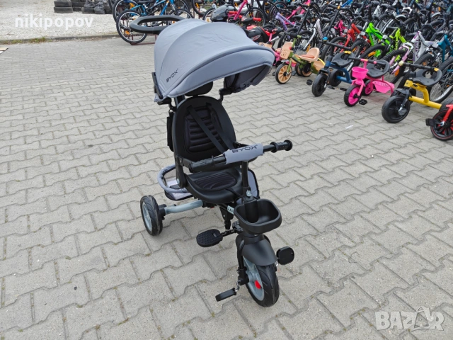 BYOX Детска триколка EXPLORE сив, снимка 4 - Други - 54493764