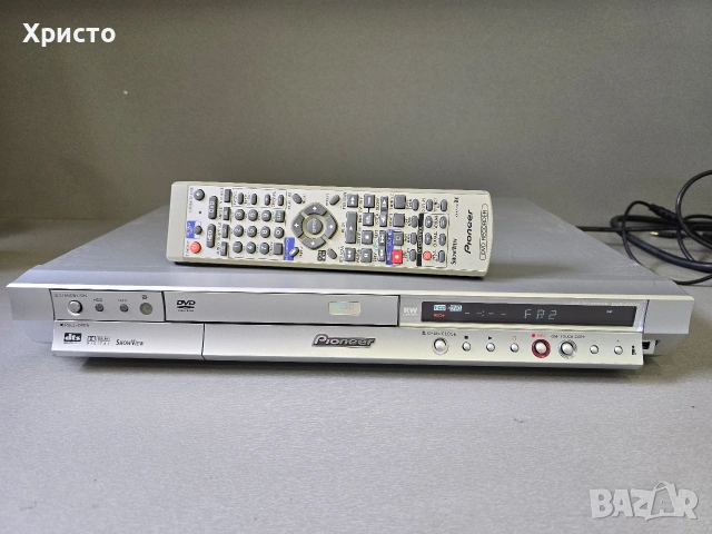 Pioneer dvr 520h hdd dvd recorder