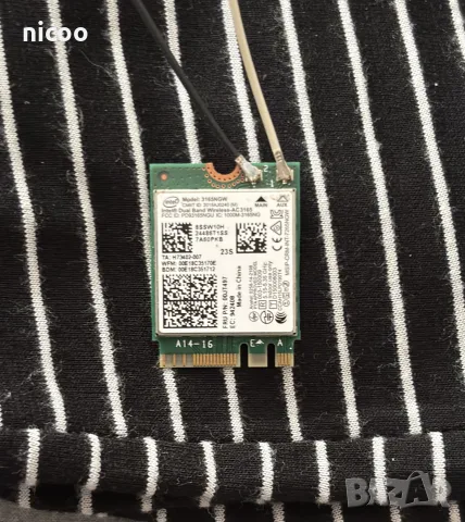 Wifi карта за лаптоп Intel 3165NGW