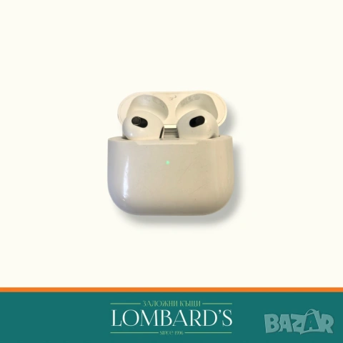 Слушалки Аpplle Аirpods 3rd, N: 3166047, снимка 2 - Bluetooth слушалки - 55089833
