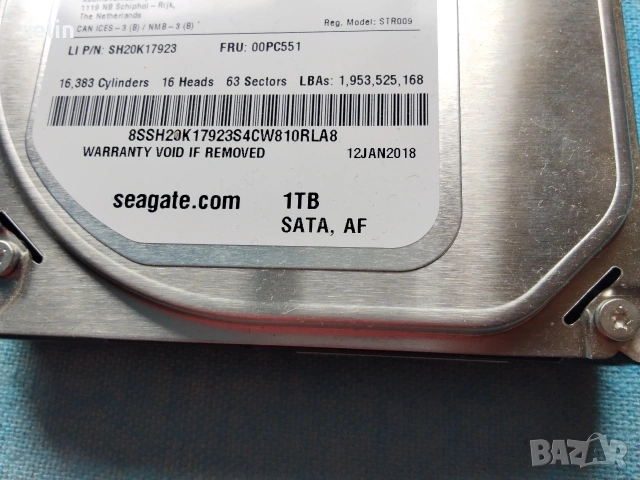 1 TB HARD DISK за настолен компютър - перфектен , снимка 3 - Работни компютри - 54013630