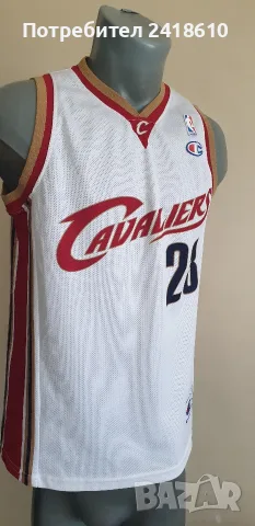 Champion NBA Cleveland Cavaliers Lebron James #23  Mens Size S НОВО! ОРИГИНАЛ! Мъжки Потник, снимка 10 - Спортни дрехи, екипи - 55443375