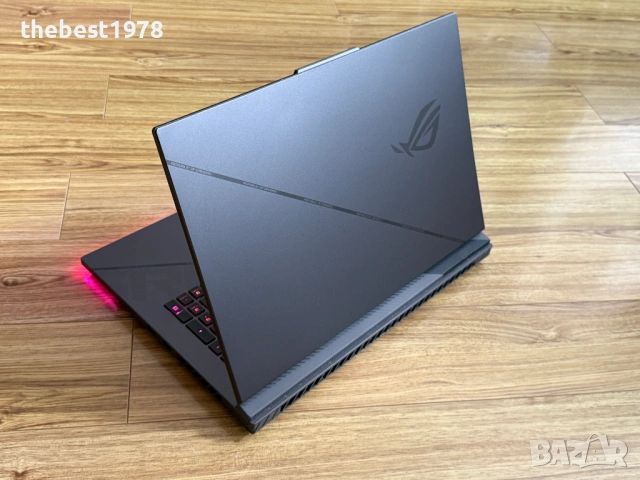 240Hz Asus ROG Strix 18`Core i9-14900HX/RTX 4070/32GB DDR5/1TB SSD/Гаранция 1г/ROG Nebula, снимка 7 - Лаптопи за игри - 54700027