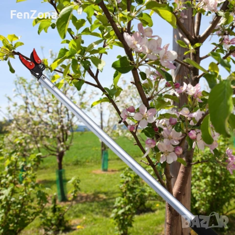 Ножица за клони и бране на плодове 100 см –заключване,регулиране на ъгъл
