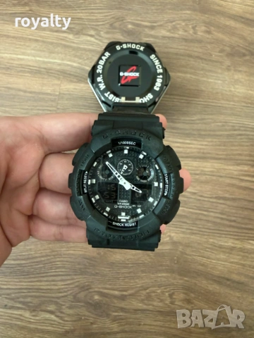 G-SHOCK Нов Черен Часовник 
