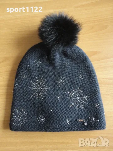 Шапка със Swarovski кристали