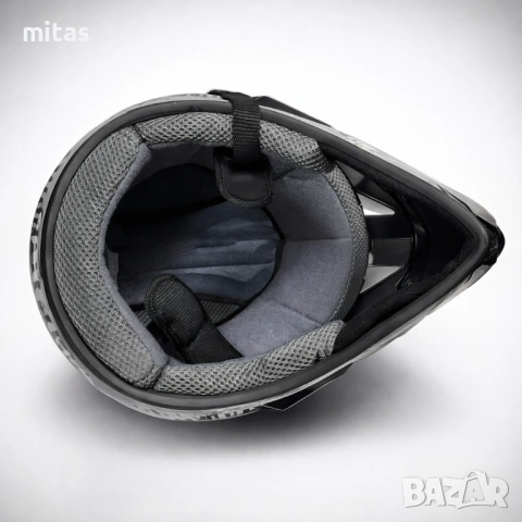 Кросова каска MONSTER, Full Face, DOT Сертификат, Размер: S; M;, снимка 8 - Аксесоари за велосипеди - 47045285