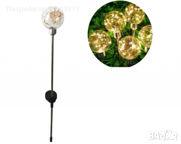 Соларна лампа, снимка 3 - Соларни лампи - 54041026